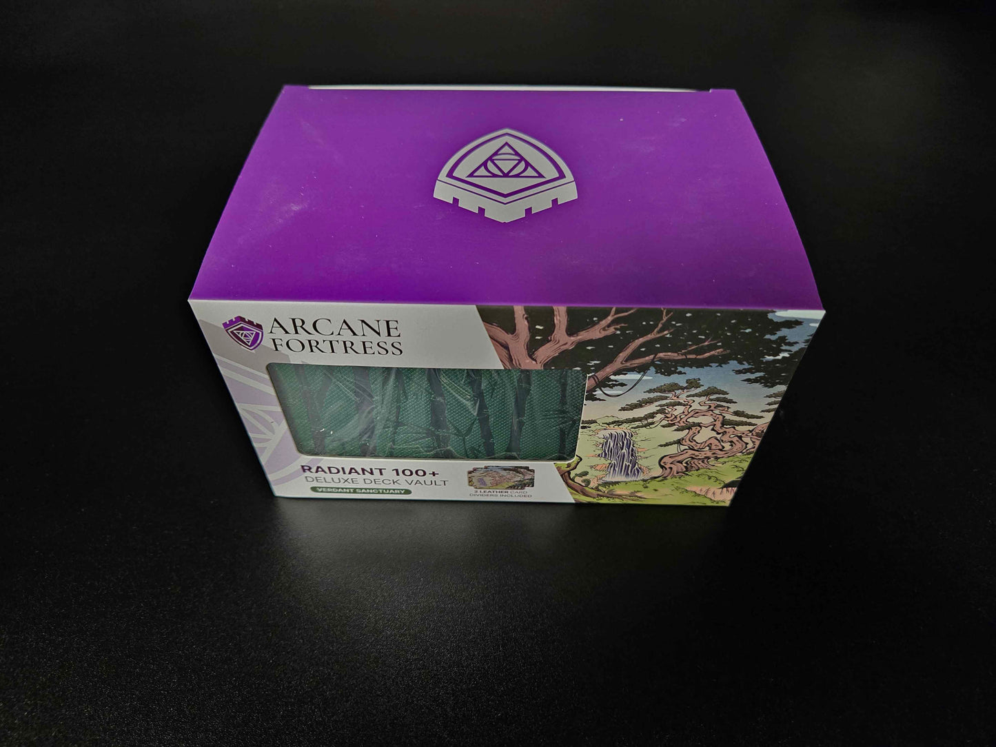 Arcane Fortress Deck Vault Radiant 100+ Deluxe: Ukiyo-e Collection - Verdant Sanctuary