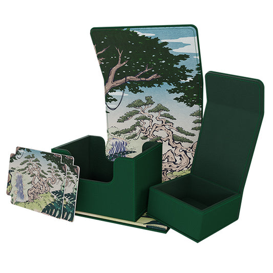 Arcane Fortress Deck Vault Radiant 100+ Deluxe: Ukiyo-e Collection - Verdant Sanctuary