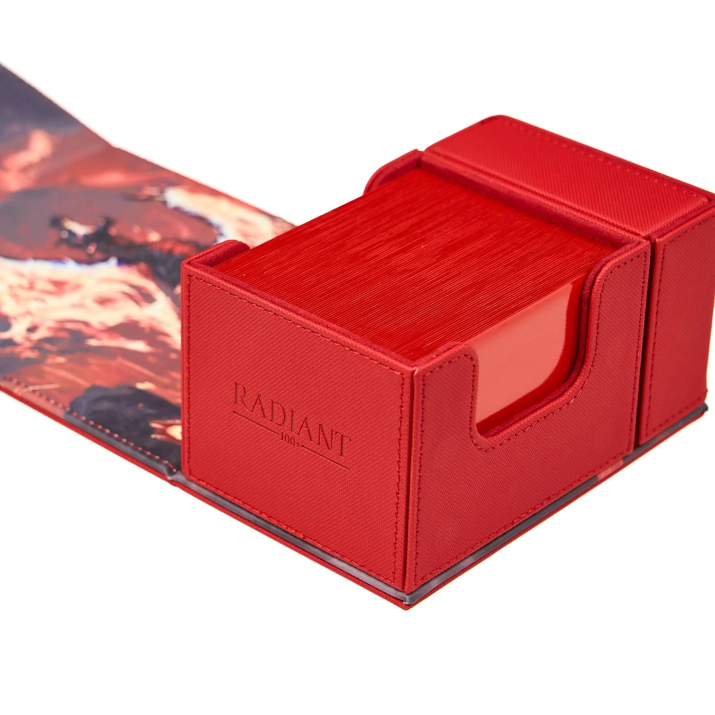 Arcane Fortress Deck Vault Radiant 100+ Deluxe: Year of the Dragon - Volcanic Rebirth