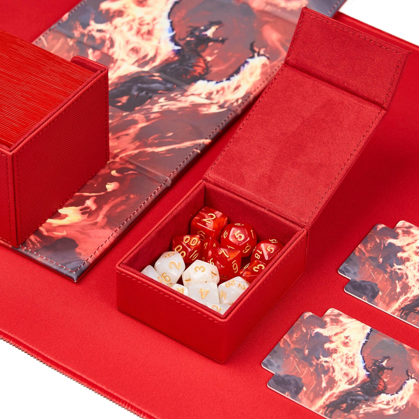 Arcane Fortress Deck Vault Radiant 100+ Deluxe: Year of the Dragon - Volcanic Rebirth