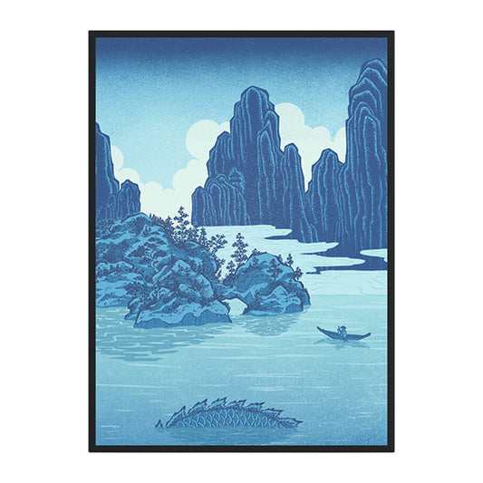 Arcane Fortress Standard Card Sleeves: Ukiyo-e Collection - Echoes of the Deep