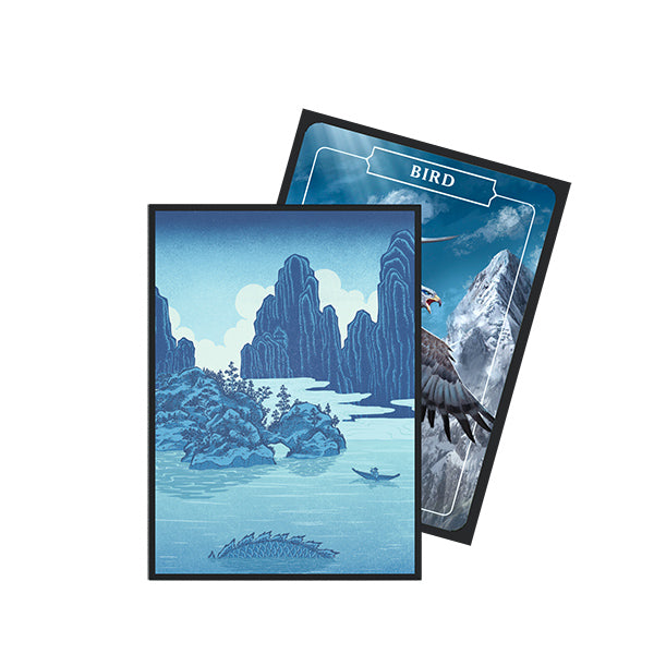 Arcane Fortress Standard Card Sleeves: Ukiyo-e Collection - Echoes of the Deep