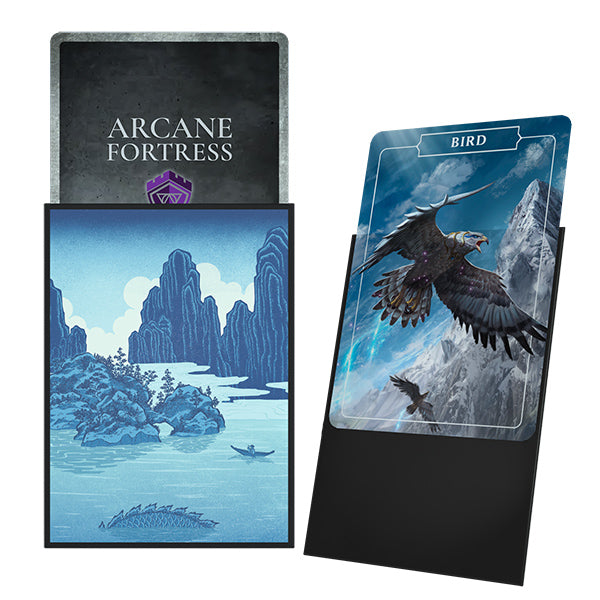 Arcane Fortress Standard Card Sleeves: Ukiyo-e Collection - Echoes of the Deep