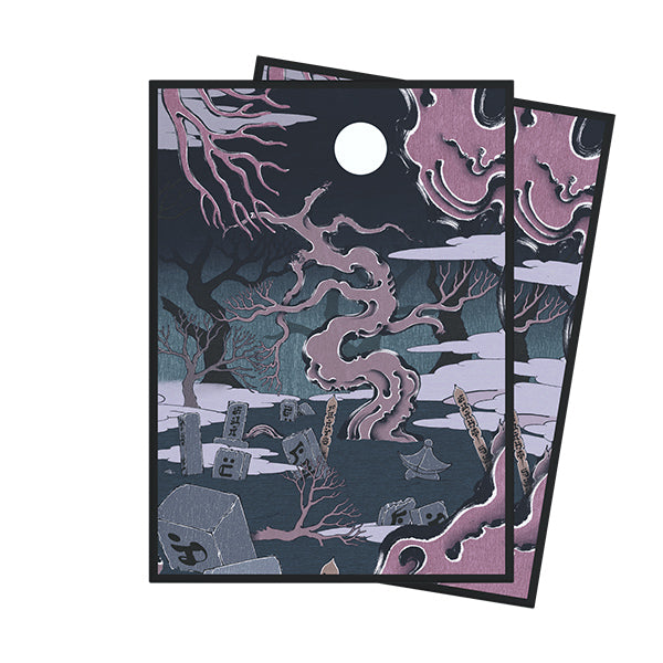 Arcane Fortress Standard Card Sleeves: Ukiyo-e Collection - Marsh of the Unspoken