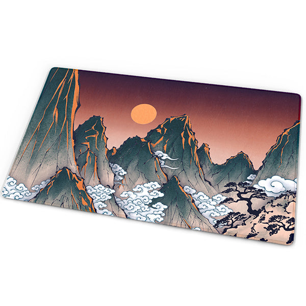 Arcane Fortress Playmat: Ukiyo-e Collection - Crimson Ridge