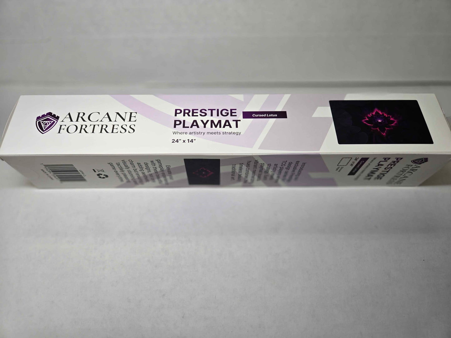 Arcane Fortress Playmat: Prestige - Cursed Lotus