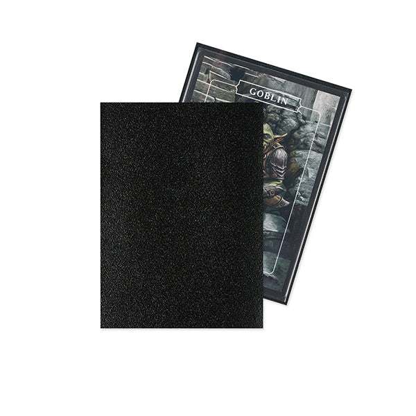 Arcane Fortress Standard Card Sleeves: Dynasty - Shadow Black