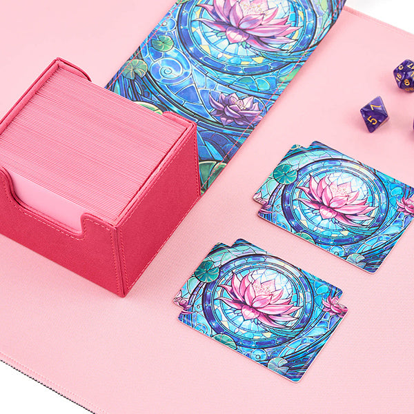 Arcane Fortress Deck Vault Radiant 100+ Standard: Stained Glass - Blossom Grace