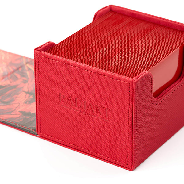 Arcane Fortress Deck Vault Radiant 100+ Standard: Stained Glass - Burning Mountain