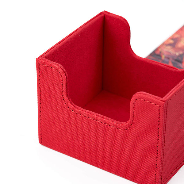 Arcane Fortress Deck Vault Radiant 100+ Standard: Stained Glass - Burning Mountain