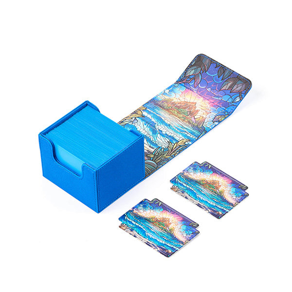 Arcane Fortress Deck Vault Radiant 100+ Standard: Stained Glass - Hidden Island