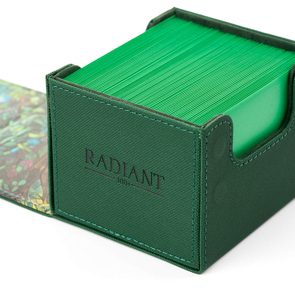 Arcane Fortress Deck Vault Radiant 100+ Standard: Stained Glass - Mythical Forest