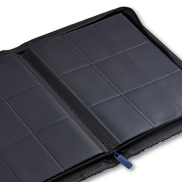 Arcane Fortress 9-Pocket Sideloading Binder: Stained Glass - Hidden Island