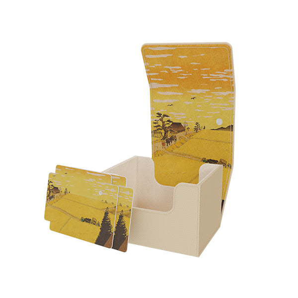 Arcane Fortress Deck Vault Radiant 100+ Standard: Ukiyo-e Collection - Dusk over Edo