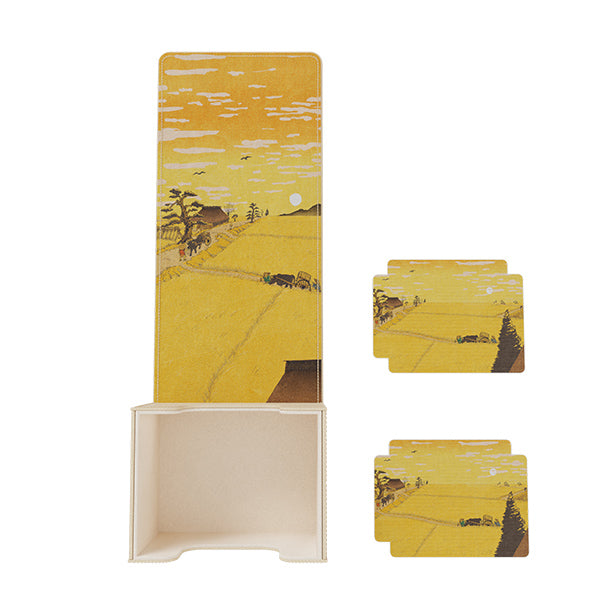 Arcane Fortress Deck Vault Radiant 100+ Standard: Ukiyo-e Collection - Dusk over Edo