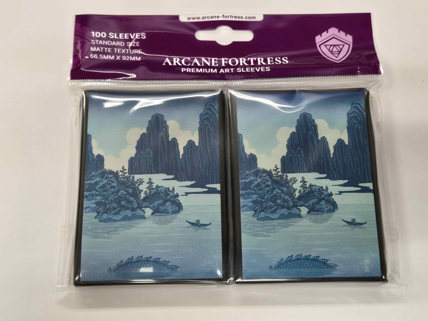 Arcane Fortress Standard Card Sleeves: Ukiyo-e Collection - Echoes of the Deep
