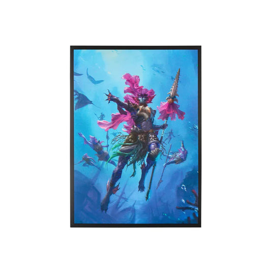 Arcane Fortress Standard Card Sleeves: Matte Art - Tribes - Emperor of the Deep
