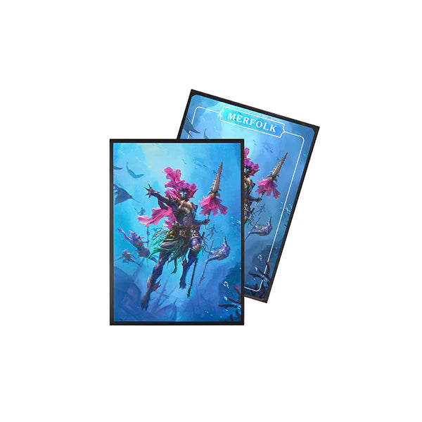 Arcane Fortress Standard Card Sleeves: Matte Art - Tribes - Emperor of the Deep