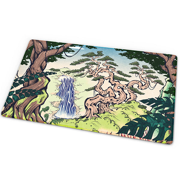 Arcane Fortress Playmat: Ukiyo-e Collection - Verdant Sanctuary
