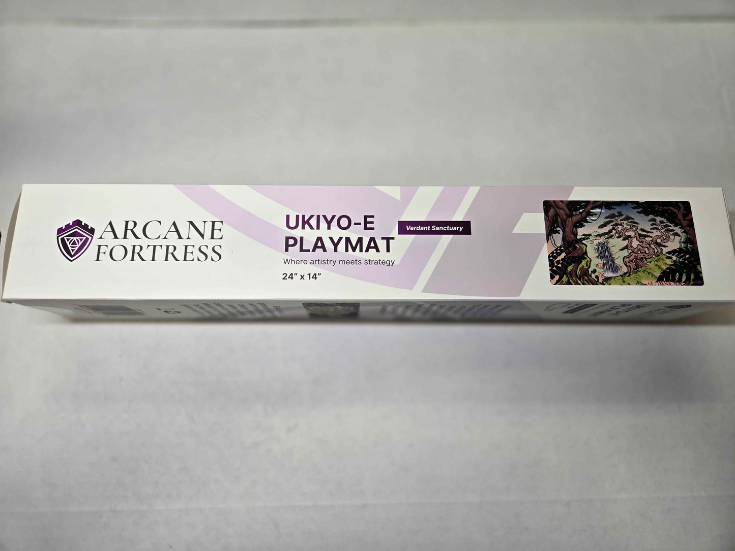 Arcane Fortress Playmat: Ukiyo-e Collection - Verdant Sanctuary
