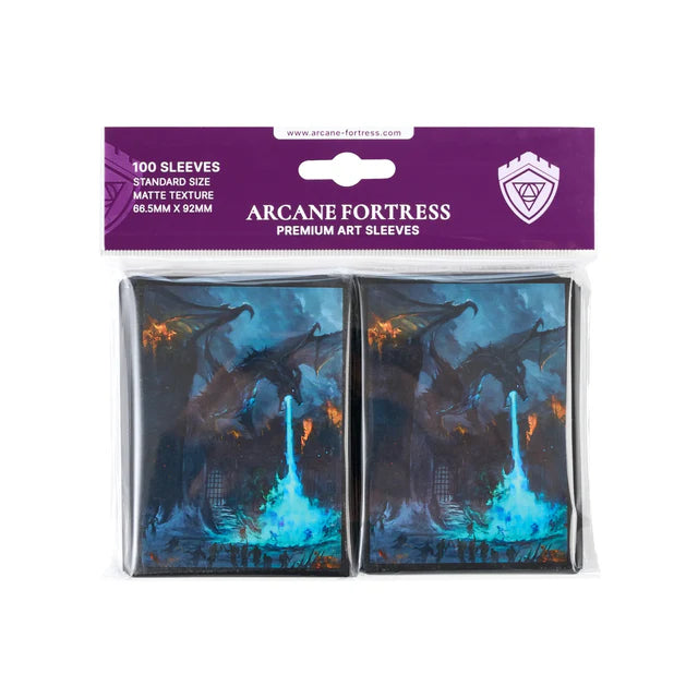 Arcane Fortress Standard Card Sleeves: Year of the Dragon - Winter's War