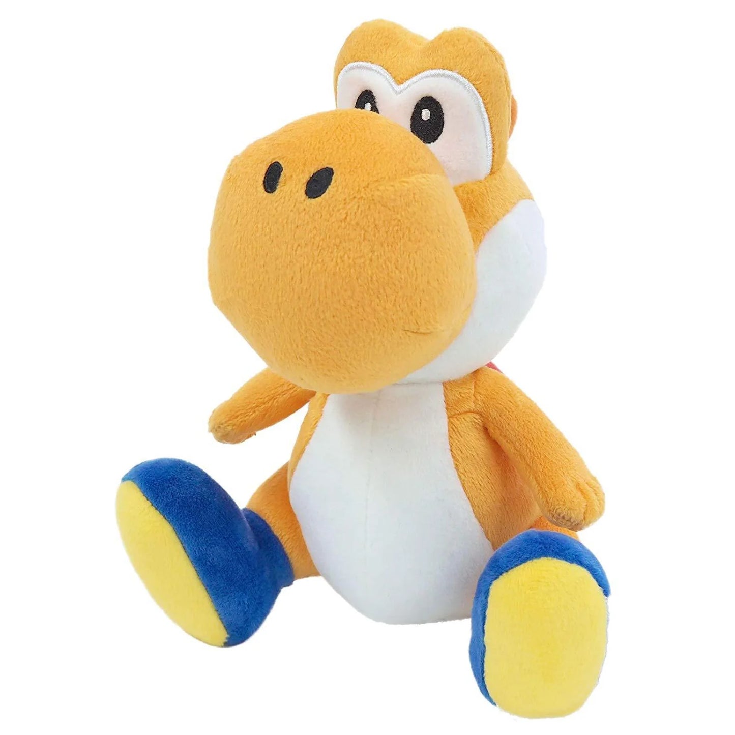 Super Mario All Star: Yoshi - Orange Yoshi Plush, 7"