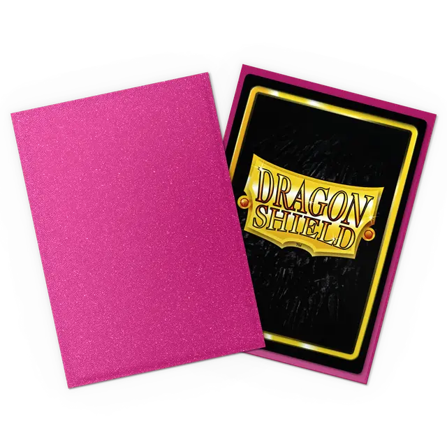 Dragon Shield Standard Matte Sleeves: Pink Sapphire (100ct.)