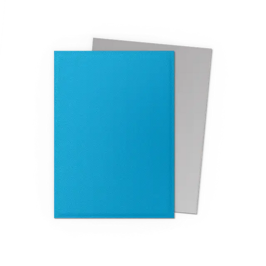 Dragon Shield Standard Dual Matte Sleeves: Sky Blue & Silver (100ct.)