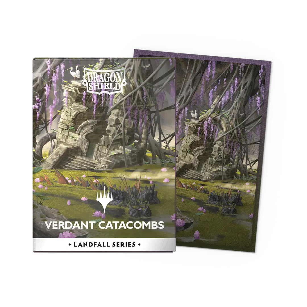 Dragon Shield Standard Art Sleeves - Verdant Catacombs (Landfall Series)