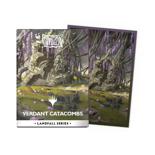 Dragon Shield Standard Art Sleeves - Verdant Catacombs (Landfall Series)
