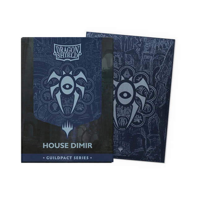 Dragon Shield Standard Art Sleeves - Guildpact Series - House Dimir (100ct)