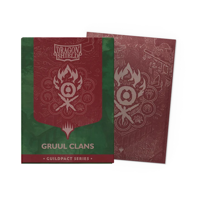 Dragon Shield Standard Art Sleeves - Guildpact Series - Gruul Clans (100ct)