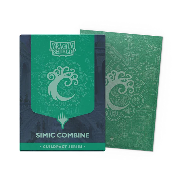 Dragon Shield Standard Art Sleeves - Guildpact Series - Simic Combine (100ct)