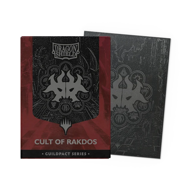 Dragon Shield Standard Art Sleeves - Guildpact Series - Cult of Rakdos (100ct)