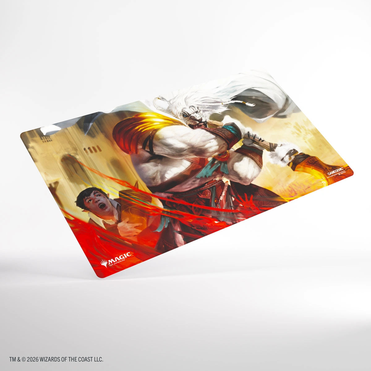 Secrets of Strixhaven Playmat - Ajani's Response