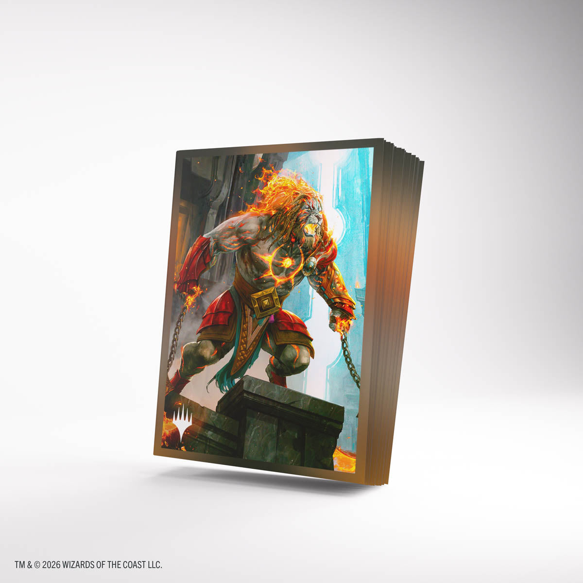Gamegenic Standard Reality Fracture Art Sleeves: Ajani, Path of Vengeance (105ct.)