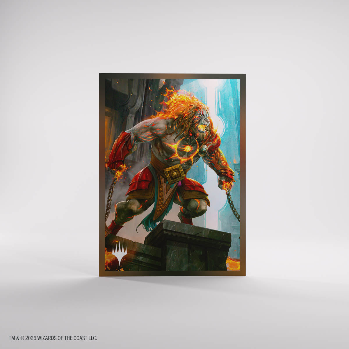 Gamegenic Standard Reality Fracture Art Sleeves: Ajani, Path of Vengeance (105ct.)