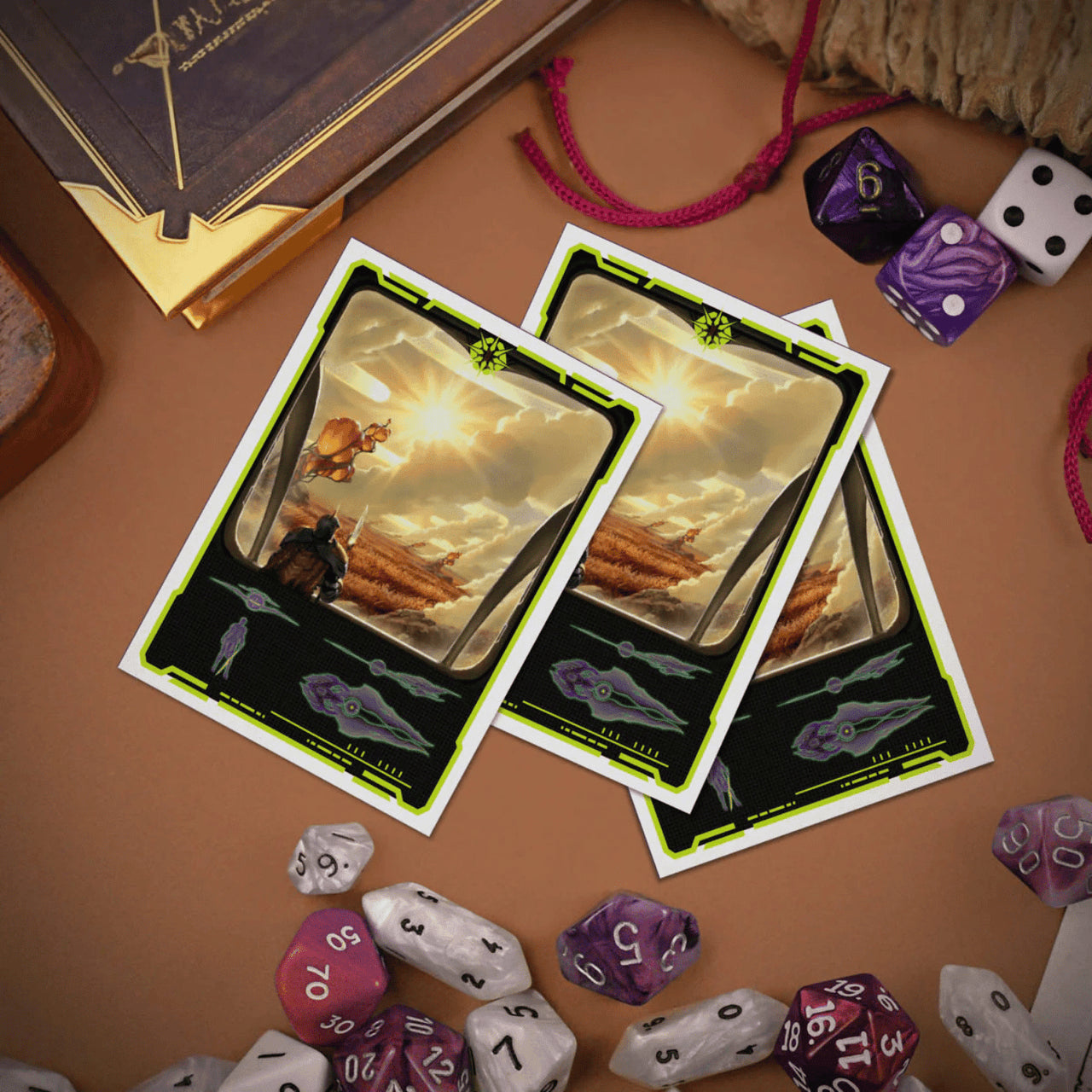 Ultra Pro Standard Edge of Eternities Apex Sleeves: Adagia, Windswept Bastion (105ct)