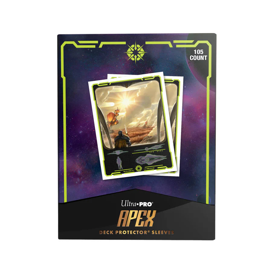 Ultra Pro Standard Edge of Eternities Apex Sleeves: Adagia, Windswept Bastion (105ct)