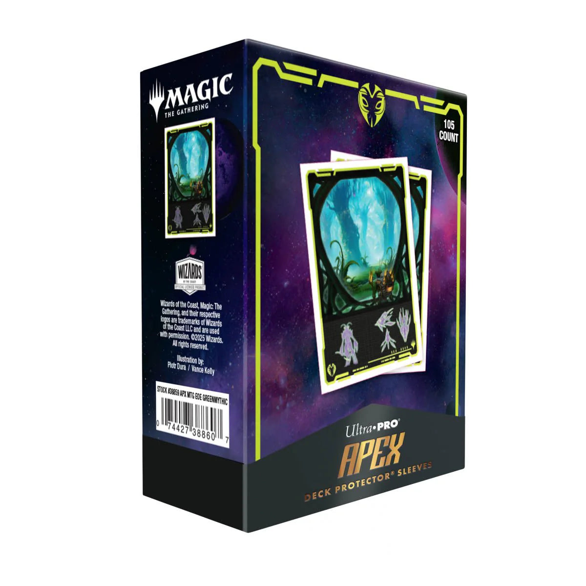 Ultra Pro Standard Edge of Eternities Apex Sleeves: Evendo, Waking Haven (105ct)