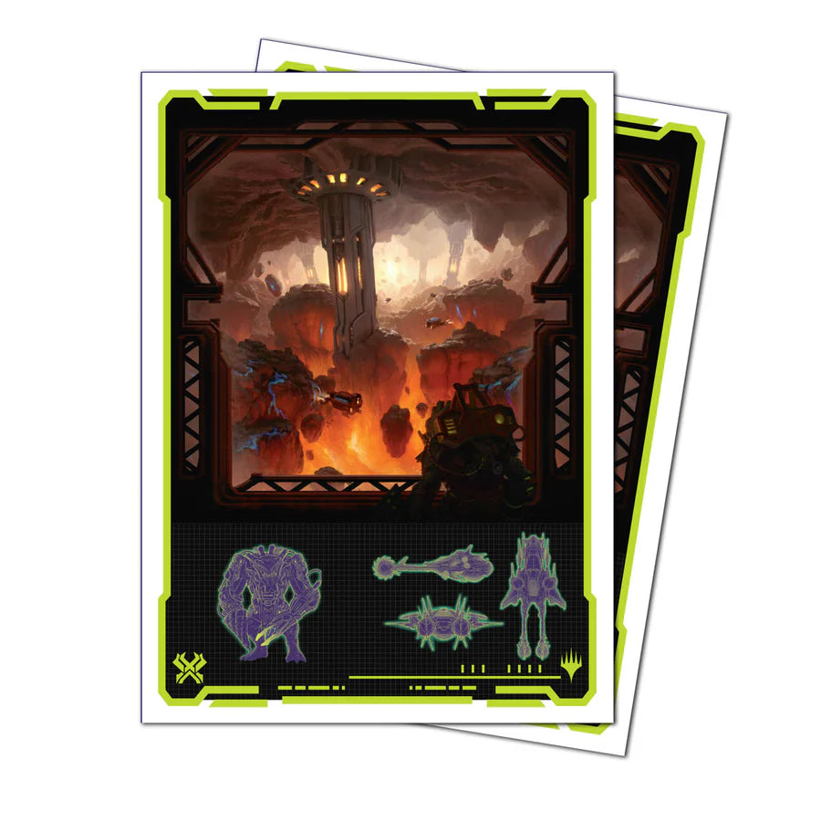 Ultra Pro Standard Edge of Eternities Apex Sleeves: Kavaron, Memorial World (105ct)
