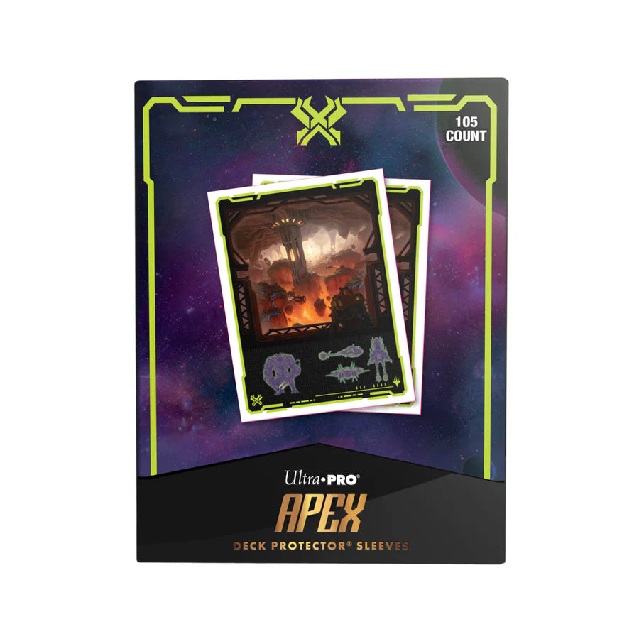 Ultra Pro Standard Edge of Eternities Apex Sleeves: Kavaron, Memorial World (105ct)