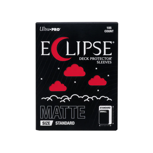 Enhanced Eclipse Standard Matte Sleeves: Apple Red (105)