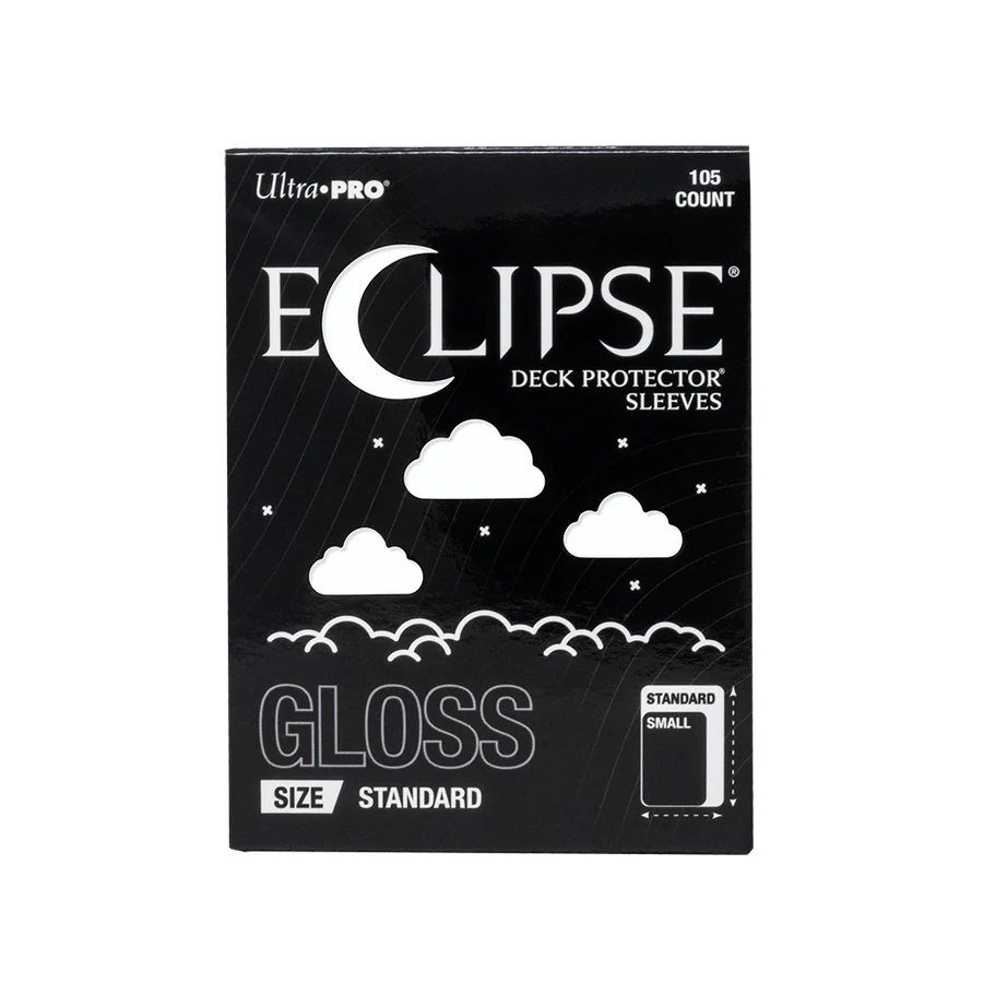 Enhanced Eclipse Standard Matte Sleeves: Arctic White (105)