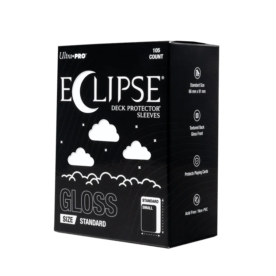 Enhanced Eclipse Standard Matte Sleeves: Arctic White (105)