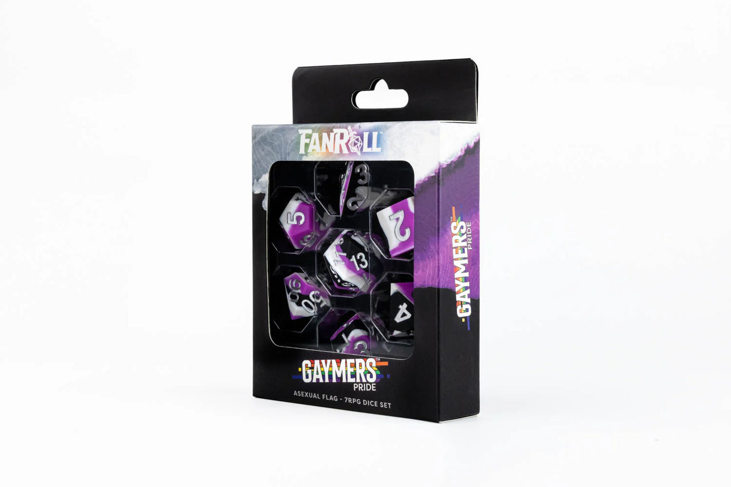 7-Die Set 16mm: Pride - Asexual