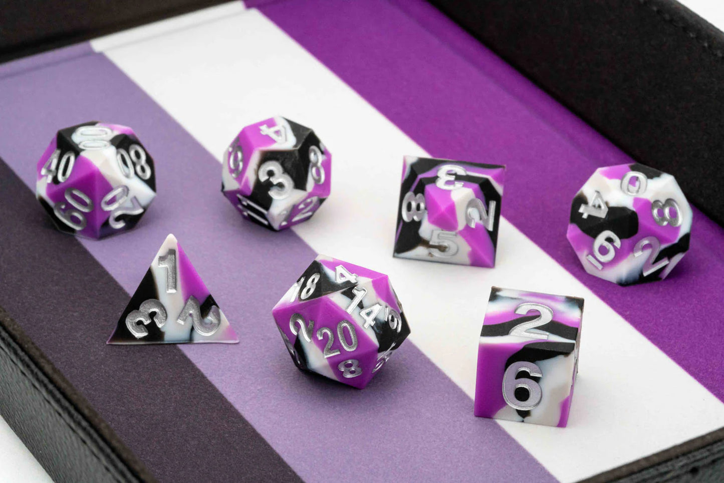 7-Die Set 16mm: Pride - Asexual