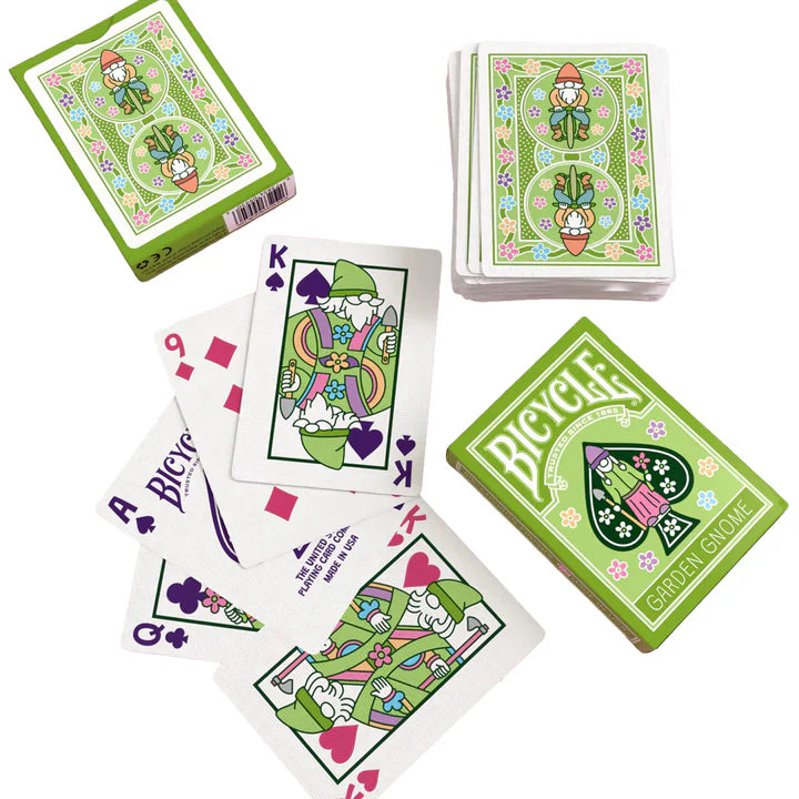 Bicycle Garden Gnome Playing Cards