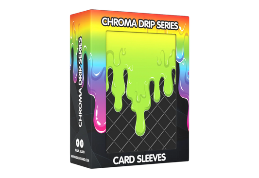 Realm Guard Chroma Drip Card Sleeves - Biohazard