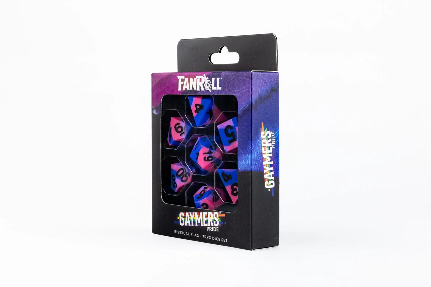 7-Die Set 16mm: Pride - Bisexual
